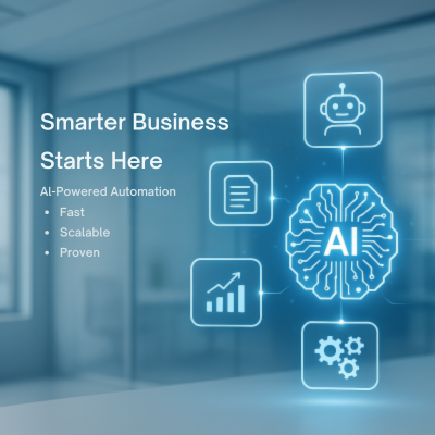 Smarter Business Starts Here Al-Powered Automation Fast Scalable (1) Smarter Business Starts Here Al-Powered Automation Fast Scalable (1)